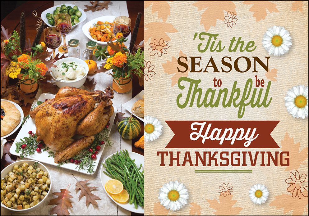 ReaMark Real Estate Thanksgiving Greeting Cards - Get More Referrals and Send Some Holiday Cheer.